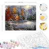 Frame Painting By Numbers Kits For Adults Kits Countryside Landscape Diy Crafts Picture On Numbers Painting For Home Decors 40x50