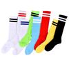 Children'S Stockings Girls' Summer Thin Boys' Football Socks Solid Color Cotton Socks High Tube White Socks Student Long Socks Tide