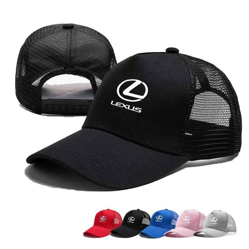 BSAT7 Car Caps Four Seasons Snapback Baseball Cap For Men Women Adjustable Visor Hat for Lexus IS GS ES LS GX NX RX330 RX300 GS300 CT