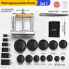 Universal Hand-Pressed Round Watch Back Cover Capping Tool for Repairs