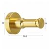 1pc Round Hook Anti-corrosion Anti-rust Waterproof