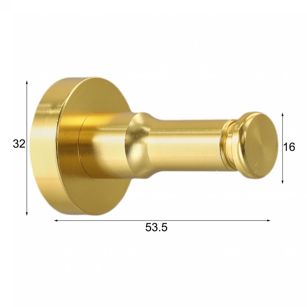 1pc Round Hook Anti-corrosion Anti-rust Waterproof
