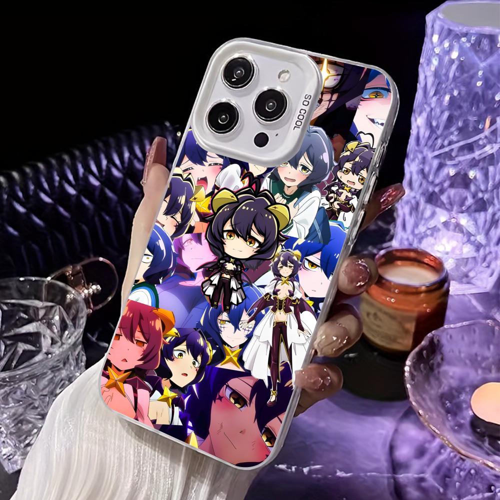 Gushing Over Magical Girls Phone Case for iPhone 17 16 15 14 13 12 11 X XR XS 8 7 Air Pro Max Plus White Translucent Cover