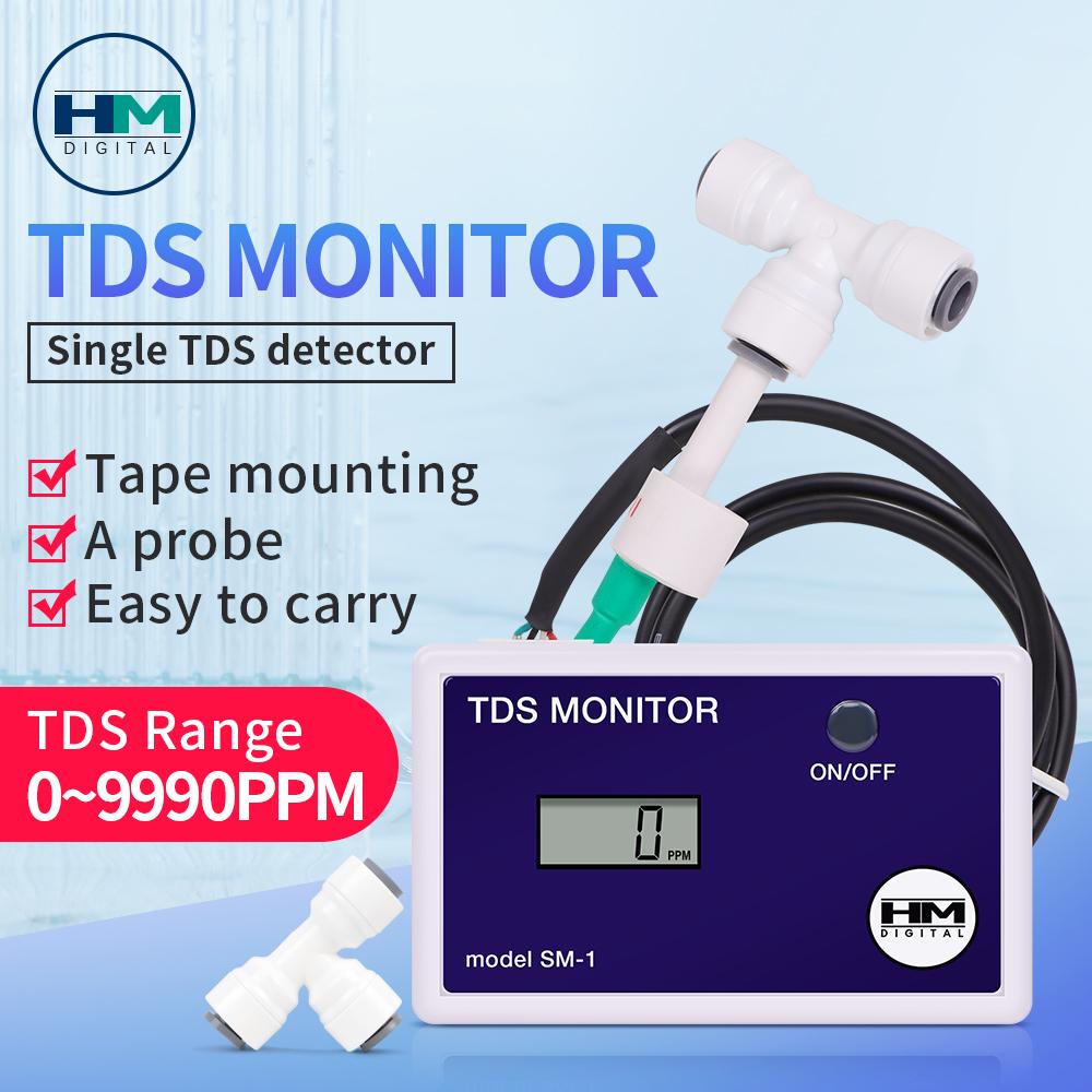 SM1 Single/TRM1 Triple TDS Meter Online Water Quality Tester Digital Salinity Dissolved Oxygen Monitor for Aquarium Laboratory