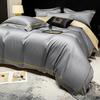 2026 Premium Gray Satin Cotton Four-Piece Bedding Set DREAM