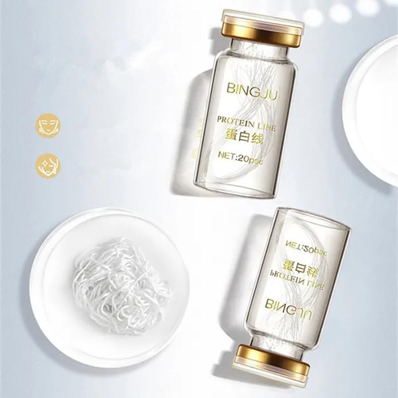 Protein Thread Lifting Anti-Wrinkle Gold Essence Combination Facial Lift Woman Golden Thread Carving Protein Thread Essence