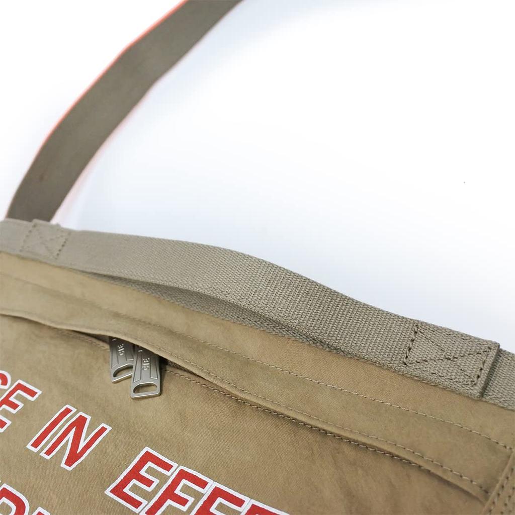 CIE Newspaper Bag - Small, White, Made In Japan, Shoulder Bag, Newspaper Bag, KONBU-N, for Men and Women