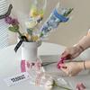 50Pcs Love Single Flower Bag Bouquet Packaging Rose Waterproof Flower Bag Wrapping Material Valentine'S Day Gift Packaging