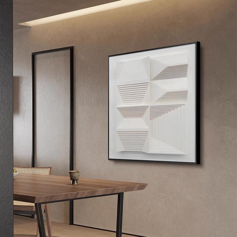 Abstract Restaurant Decorative Painting Modern Geometric Living Room Wall Art 3D Wall Mural Sofa Background Interior Decoration