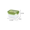 Transparent Large Capacity Kitchen Storage Box - Sealed for Fresh-Keeping Fruits, Vegetables, Meat & Dishes