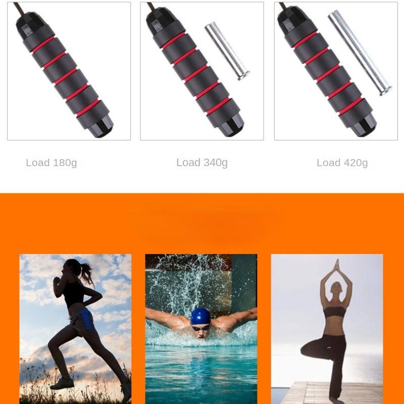 Fitness Speed Jump Rope Steel Wire Skipping Rope Exercise Adjustable Jumping Rope Workout Training Sport Training Gym Equipment