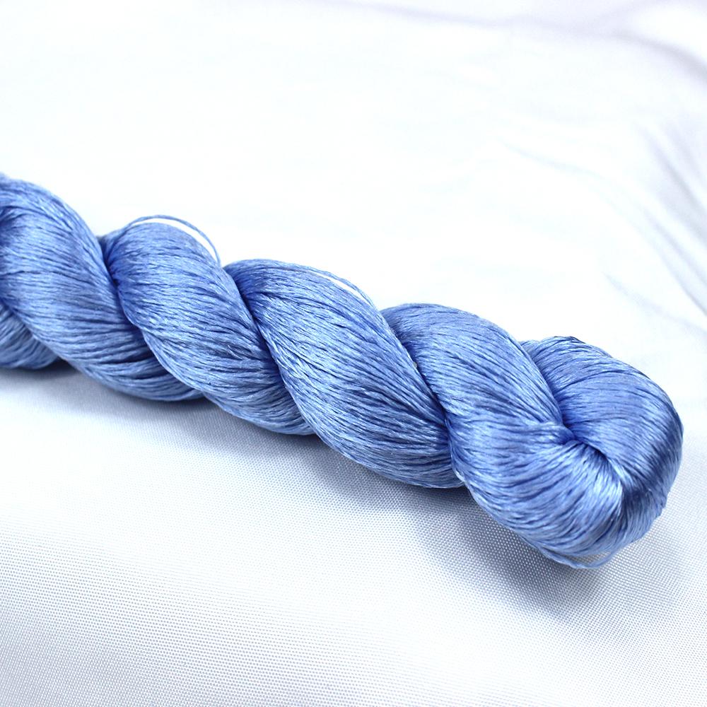 Natural Blue Silk Embroidered Line Thread Diy Special Silk Normal