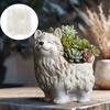 Large koala shaped succulent plant flowerpot resin silicone mold cute koala pen holder storage box gypsum molds Christmas gift