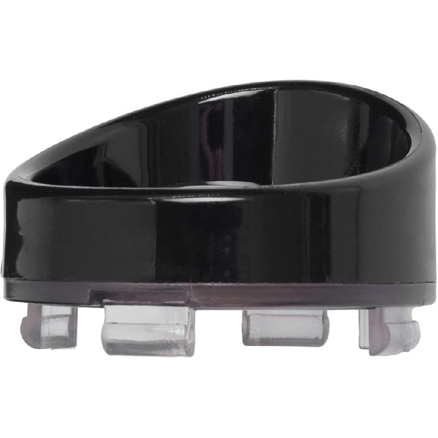 HDBUBALUS Smoked Turn Signals Lens Cover Visor Bezels Light Covers Indicators Lens Fit for Harley Touring FLHX Sportster Softail Dyna Gloss Black