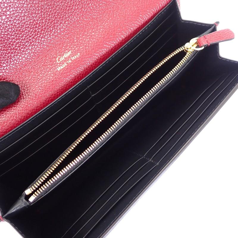 CARTIER  L3002080 Purse Bordeaux Calfskin Women