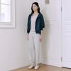 Thursday Island Women Flower Embroidery Nylon Hoodie Jacket T264mjp236w