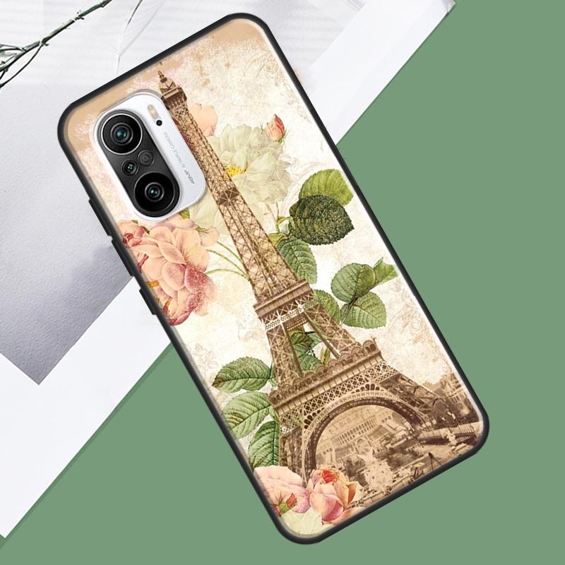 France Paris Eiffel Tower Case For Xiaomi 17 Pro Max 13 14 15 Ultra 13T 14T 15T Pro POCO F7 F5 F6 X5 X6 X7 Pro Cover