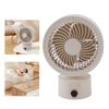 Circulator Desk Fan Battery Operated Portable USB Rechargeable Oscillating Table Fan with 4H Timer for Home Travel Camping