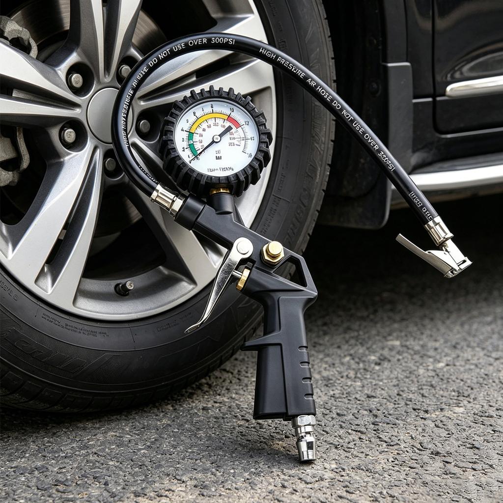 Tire Pressure Car Gun Digital Gauges Air Meter Automotive Tools Accessories Tyre Gauge Tester Pumping Inflation Vehicle Supplies