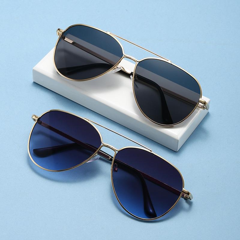 New Fashion Men Glasses Metal Frame Fishing Driving Shades Pilot Sunglasses Women'S Eyewear Women Uv400 Eyeglasses