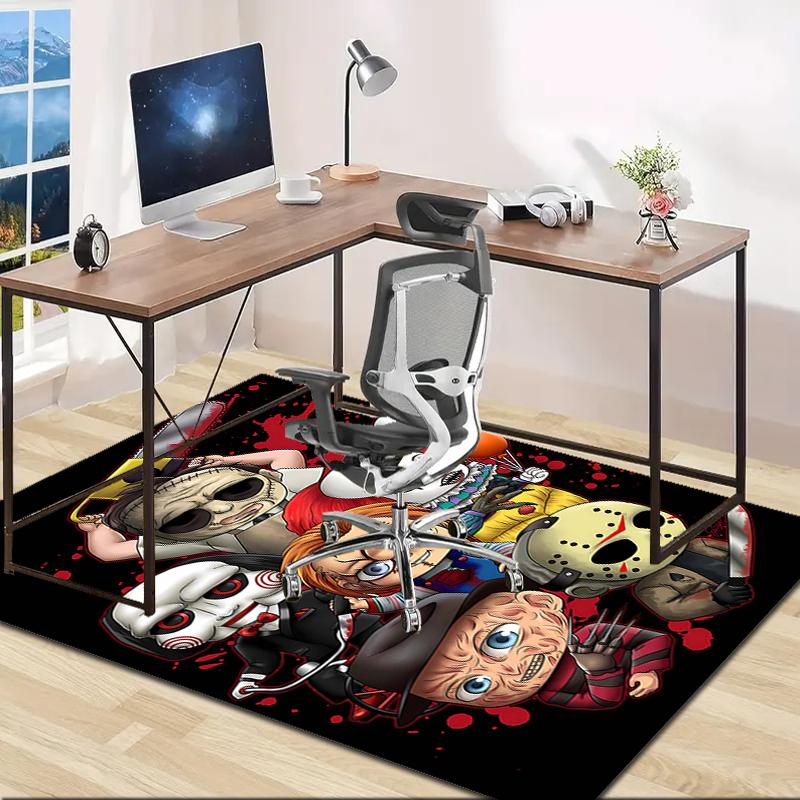 1pc Chucky1 Design Area Rug - Non-Slip, Soft & Cozy Floor Mat for Living Room, Bedroom, Office - Indoor/Outdoor Decorative Carpet