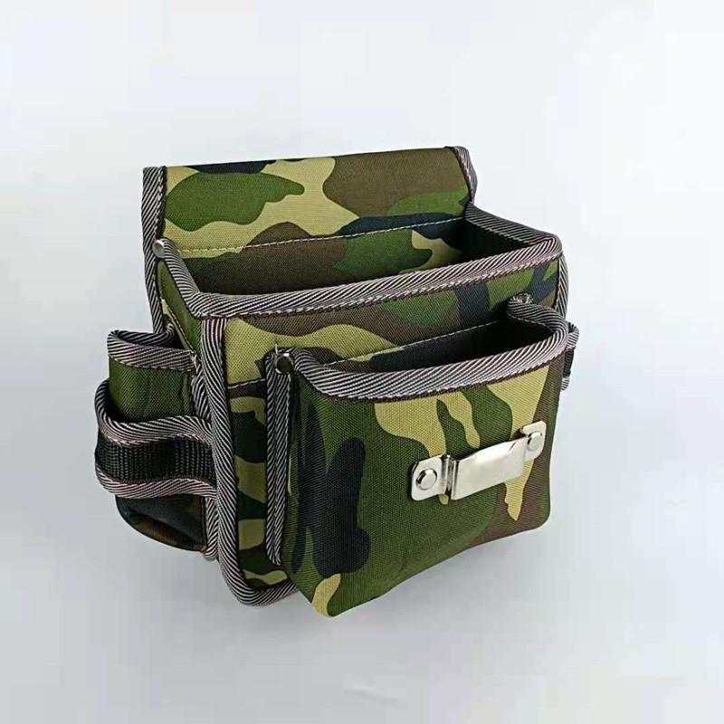 Oxford Cloth Multifunctional Waist Bag, Hardware Tool Pouch Organizer For Woodworking Electricians Repair