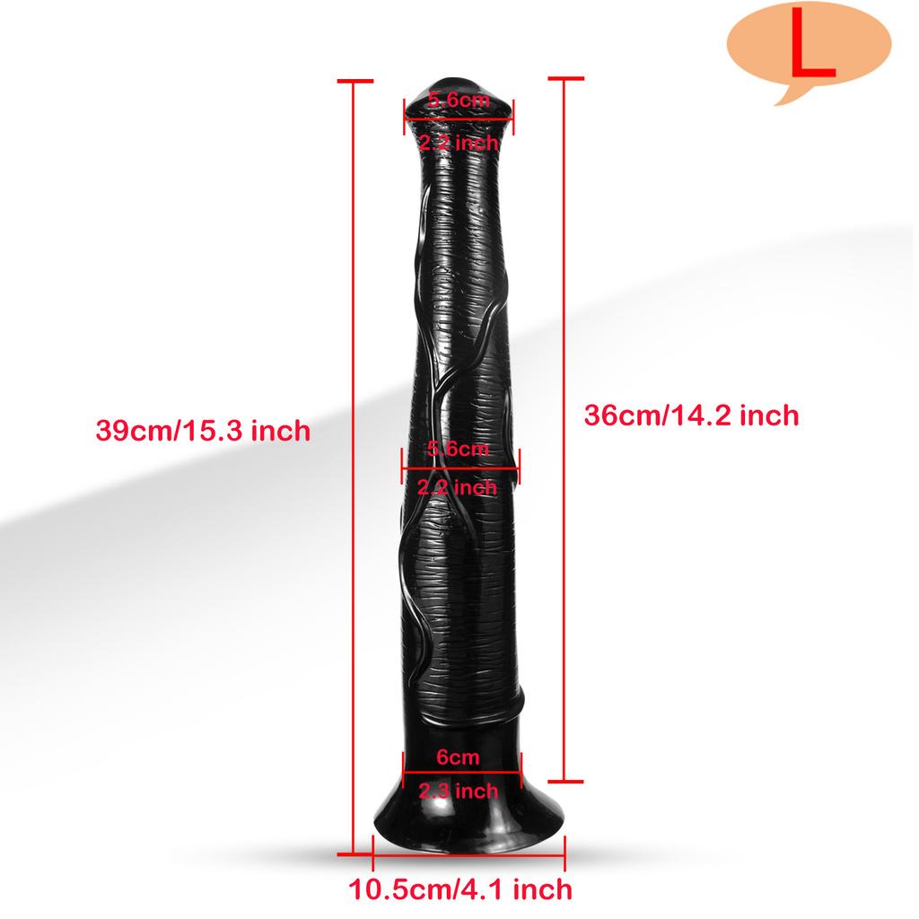 Foreign Trade Alien Dildo Whip Stallion Animal Simulation Dildo Long Thick Penis Anal Plug Product