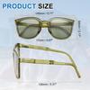 Unisex PC Foldable Trendy Original Box Suitable for and Sun Olive Green [uxcell] Sunglasses, Material, Model, Design, Included, Driving, Shopping,