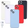 10Pcs Replacement For 13 14 15 Pro Max Mini Plus Back Housing Cover Battery Glass Rear Door Chassis Frame Carcasses Body