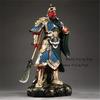 1pc Resin Guan Yu Ornament Buddhist Statues Statue of Guan Gong, God of Wealth Home Decoration Buddha Hall/Temple Decoration