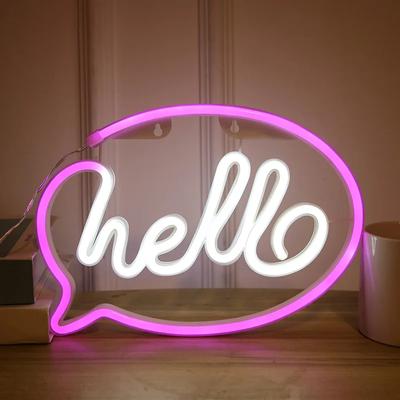 Festival Rainbow Whale Rocket Moon Neon Light Hanging Indoor and Outdoor Decoration Planet Neon Light Christmas Light LOL