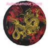 Golden Chinese Dragon Pattern Spare Wheel Tire Cover Case Bag Pouch for Jeep Pajero Oriental Mythical Vehicle Accessories