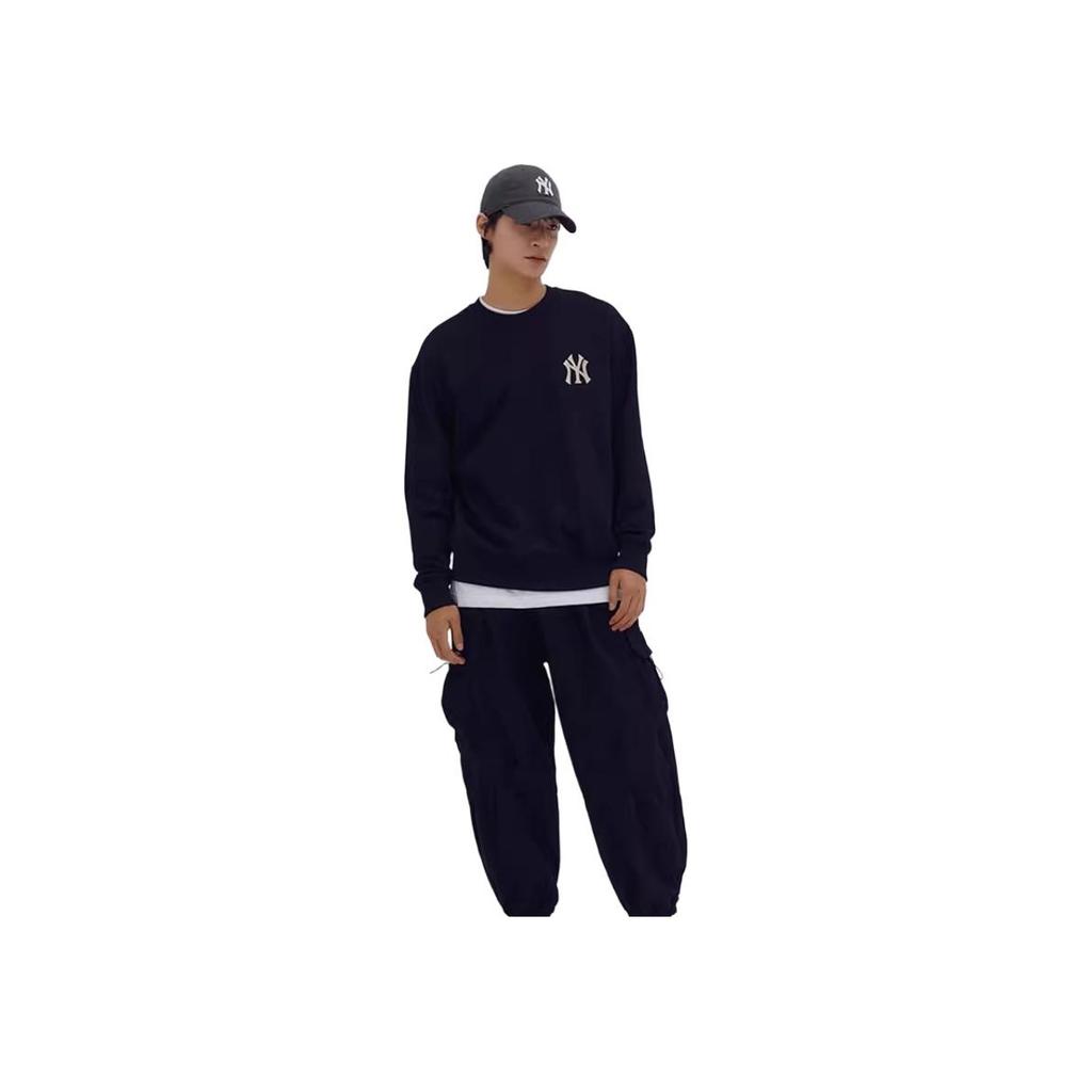 New MLB Sweatshirts Unisex Black 3AMTB1034-50BKS