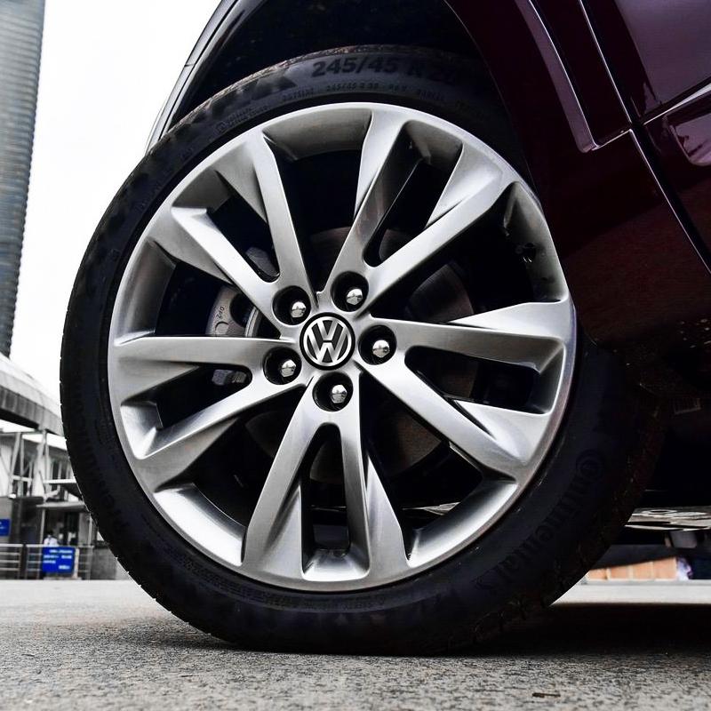 4Pcs 56/60MM Car Wheel Center Hub Caps Logo Cover Accessories For Volkswagen Arteon 3H