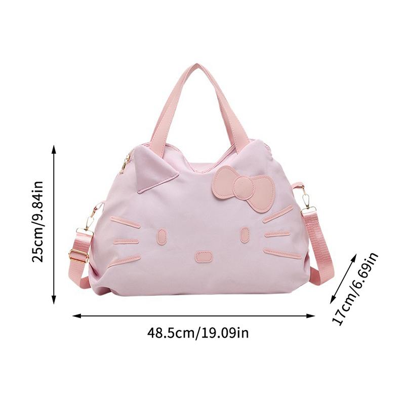 Sanrio Travel Bag Hello Kitty Portable Luggage Bag Suitcases And Travel Bags Shoulder Bag Handbag