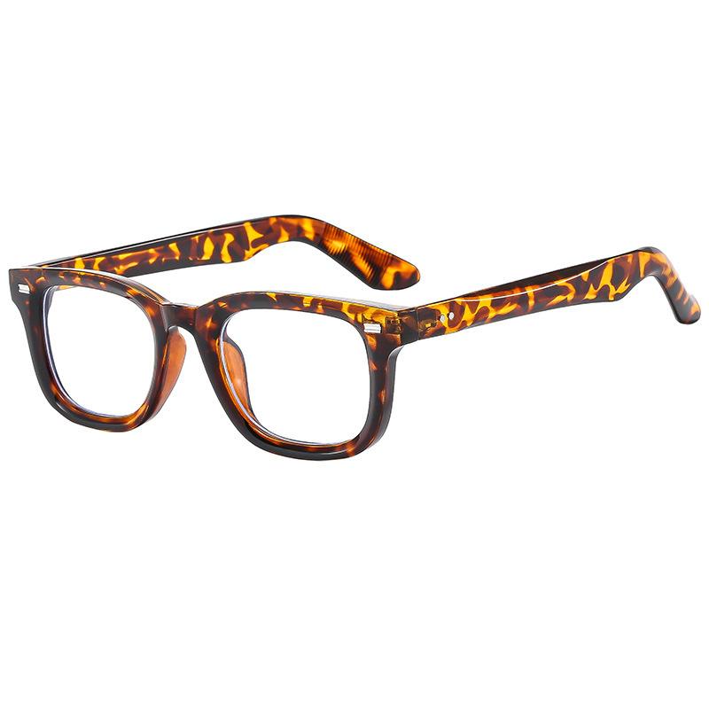 Retro Classic Square Sunglasses Men'S Glasses Uv Protection Sunglasses Women'S