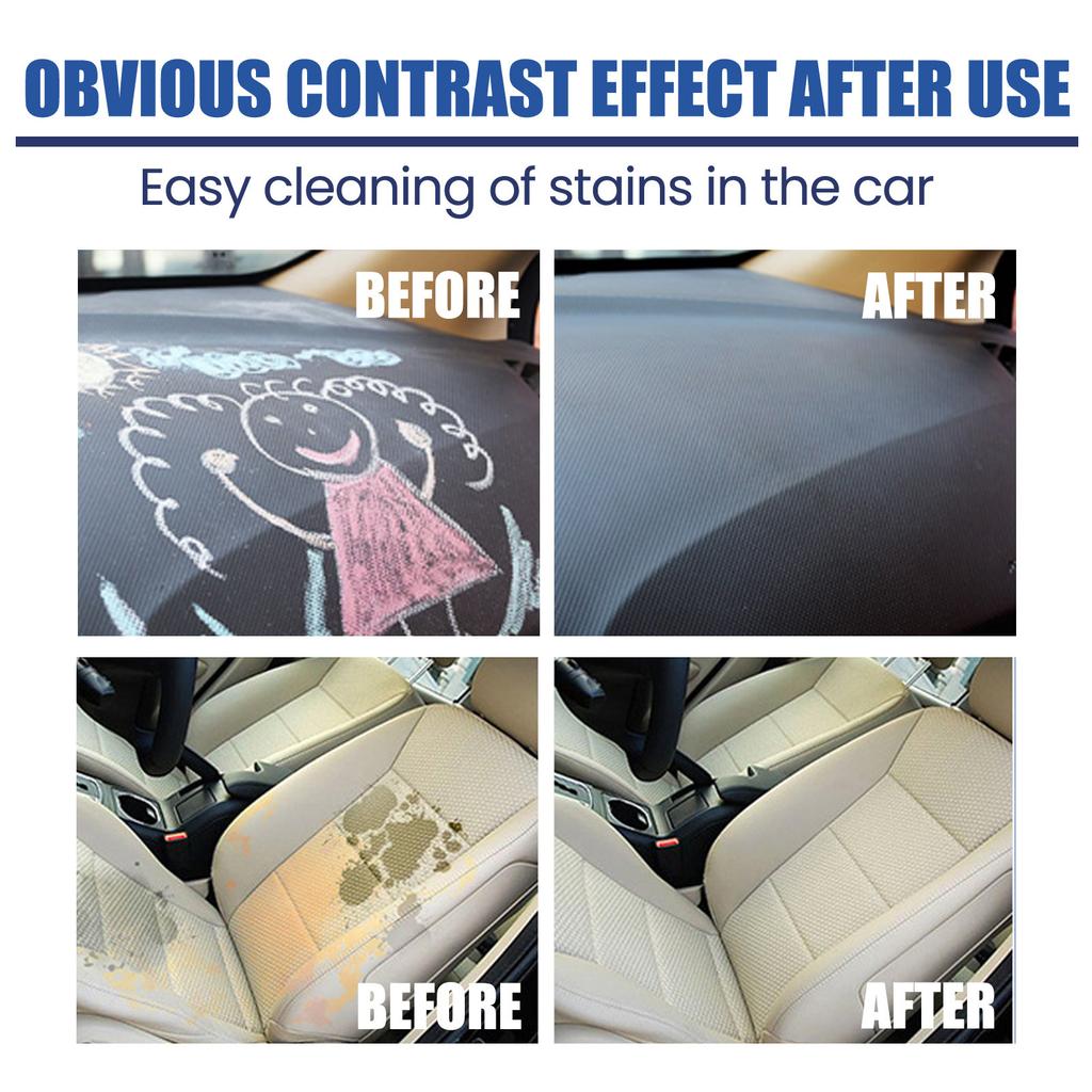Homonth Car Cleaner Interior Cleaning Maintenance Multi-function Car Decontamination Cleaning Agent 100ML
