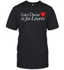 Lucy Dacus T-Shirt Is For Lovers Graphic Indie Rock Band Tour Tee