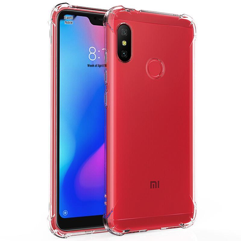 Compatible Redmi Note Phone Case Airbag Transparent (Note 15/14/13/12/11/10/9/8/7/6/Pro/+)