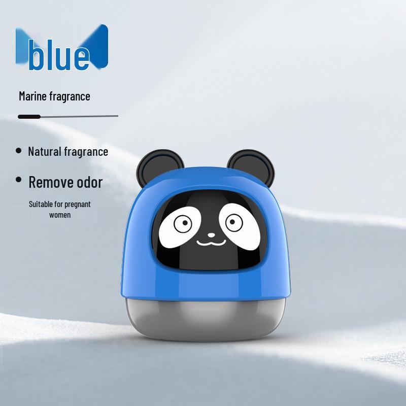 Robot Aromatherapy Car Ornament: Solid Balm Perfume & Creative Interior Accessory