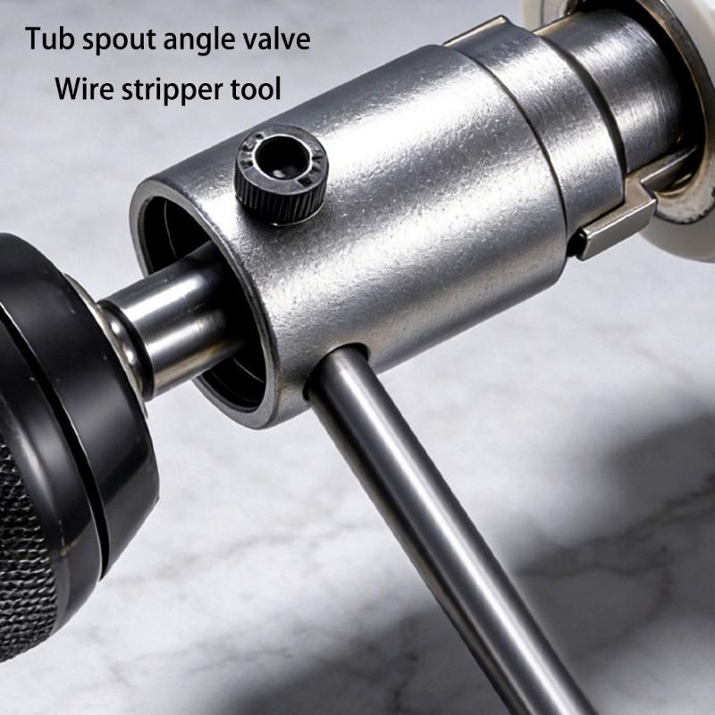 Professional Grade Thread Removal Tool With Hexagonal Handle For Enhancing Grip And Precise Operation In Industrial Setting