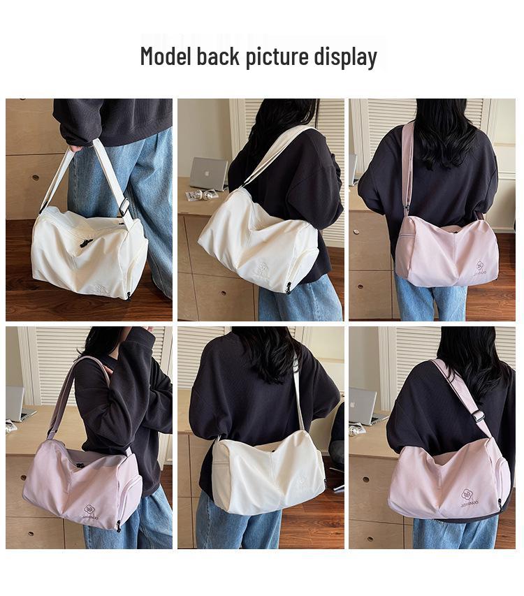 Large Capacity Waterproof Carry-on Bag for Short Trips - Unisex Travel and Fashion Storage