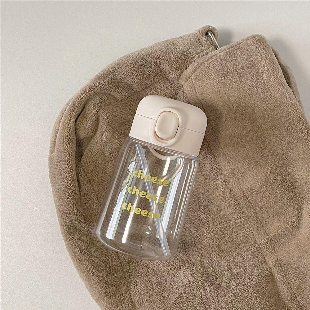 400ML Kids Sippy Cup Straws and Lids Beverage Cups Creative Water Bottles  Toddlers Feeding