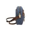 New MICHAEL KORS Jet Set Cotton Camera Bag Shoulder Bag Crossbody Bag Women's Blue 35F2GTTC9J-DENIM-MULTI