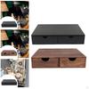 Coffee Capsule Holder Box Featuring Two Drawers for Bar and Office