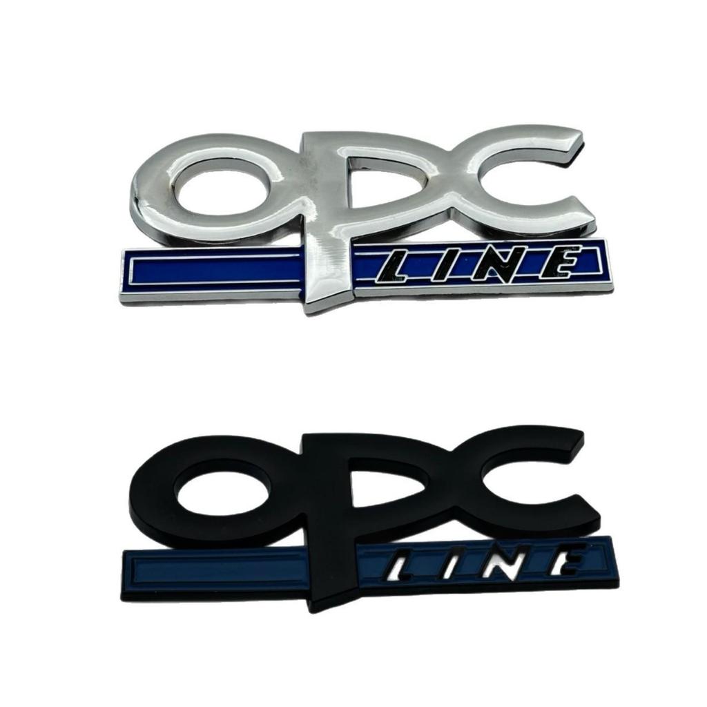OPC Line 3D Chrome Car Body Stickers for Opel Regal & Excelle