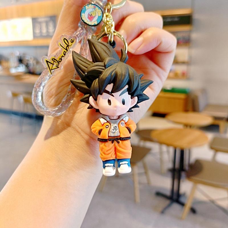 New Anime Dragon Ball Son Goku Keychain Car Pendant Keychain