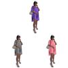 Womens Summer Casual Set With Polyester Fabric And Patching For Stylish Everyday Wear