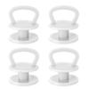 2/4/8Pcs Reusable Replacement Buttons with Built-in Hook Set Twist Lock Mechanism Simple Installation Bag Hooks Buttons