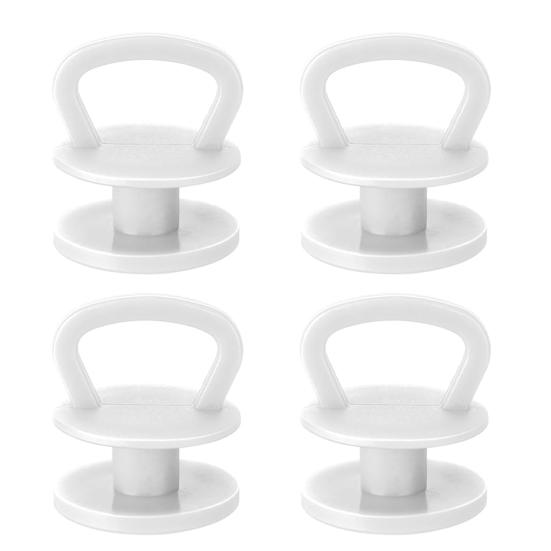 2/4/8Pcs Reusable Replacement Buttons with Built-in Hook Set Twist Lock Mechanism Simple Installation Bag Hooks Buttons